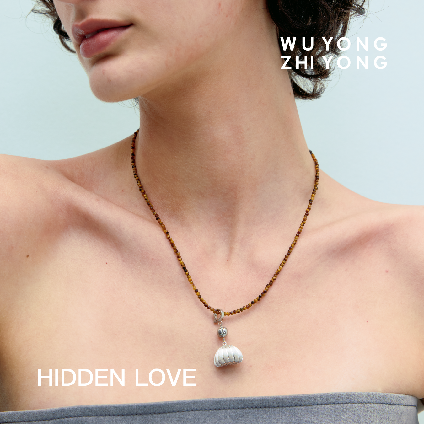Hawk's Eye Stone Necklace