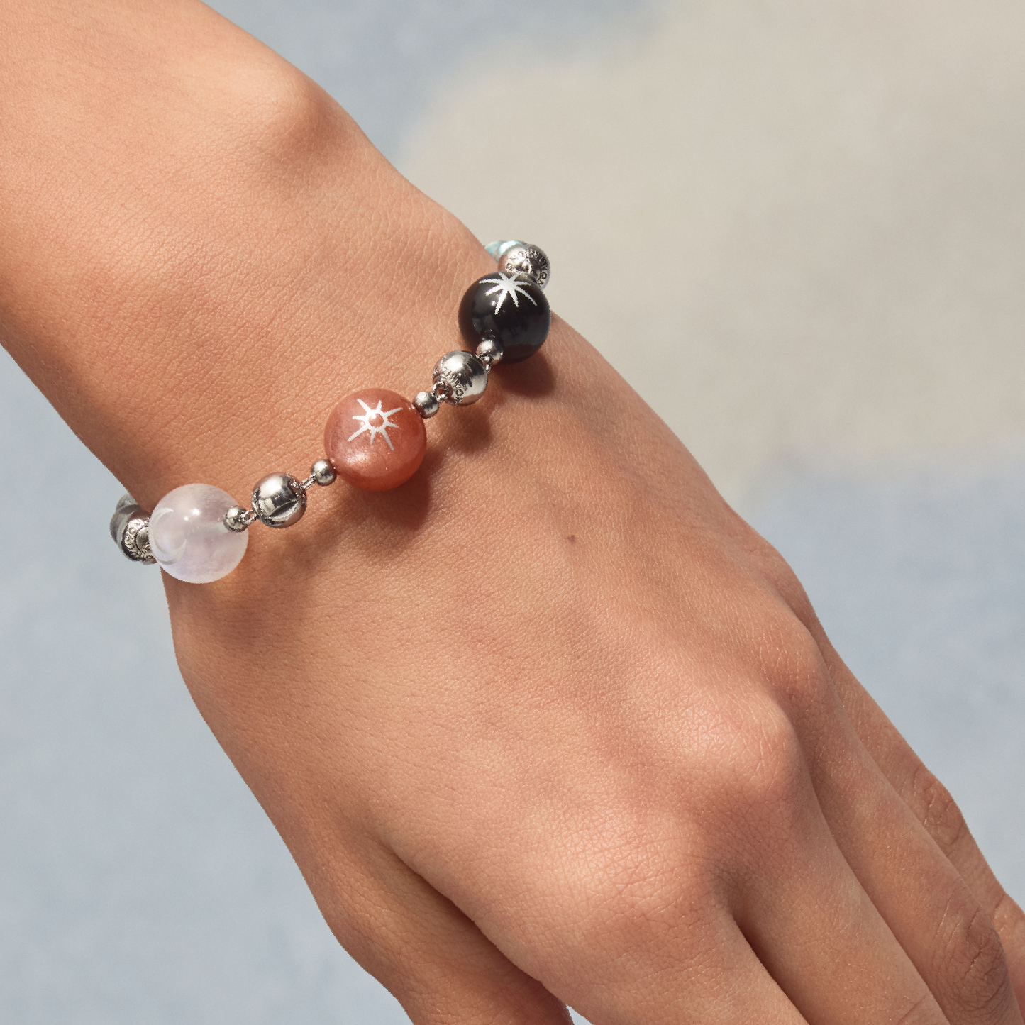 Sun, Moon and Star Bracelet